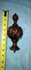 Herschede 9 Tube Haverford #254 Walnut Finial