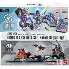 Bandai Gundam Card Game ST01A Heroic Beginnings Starter Deck Assemble Set