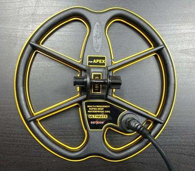 Detech Ultimate Suchspule für Garrett Apex Metalldetektoren: 9'', 11,5'' oder 13''