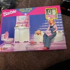 Vintage Barbie Bathroom Playset Mattel 67555-92 Rare New Sealed