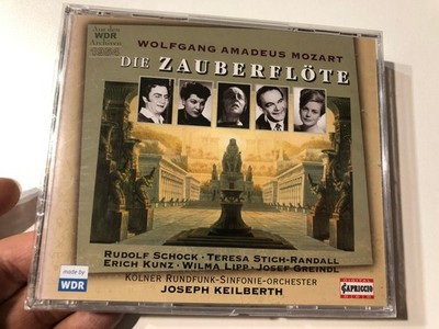 Wolfgang Amadeus Mozart - Die Zauberflöte (Aus den WDR Archiven 1954) (2xCD) Cap