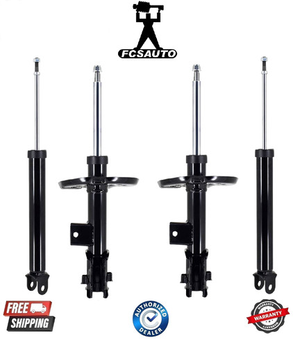 Complete Kit Front Strut & Rear Shock Assembly FCS For 12-17 Hyundai Azera Kia