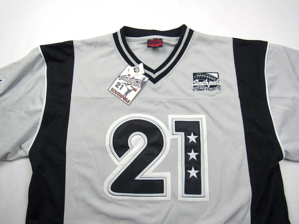 Camiseta deportiva de colección nueva con etiquetas Y2K Southpole colección atlética #21 talla L años 90 logotipos cosidos Foto 2 de 4