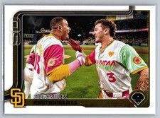 2025 Topps #143 All Smiles: Perfect Weather in S.D. - San Diego Padres
