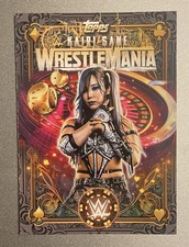 TOPPS WWE 2026 Wrestlemania World 42 Exclusive Card KAIRI SANE #WM-50