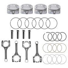 G4FD 1.6 Connecting Rod  Piston Kit Fit For Hyundai Kia Accent Rio DOHC 1.6L...