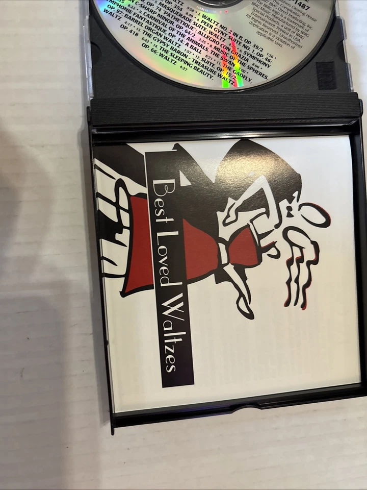 CDS music song vtg mix lot 2 set Best loved Waltzes BMG 1997 dances No Scratches - Image 3 of 4