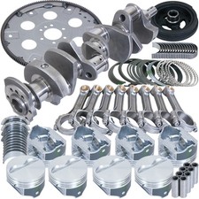 Eagle Small Block Chevy Street Strip Rotating Assembly 384 Ci 2 Piece Rear