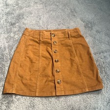 American eagle corduroy hi-rise a-line skirt 0