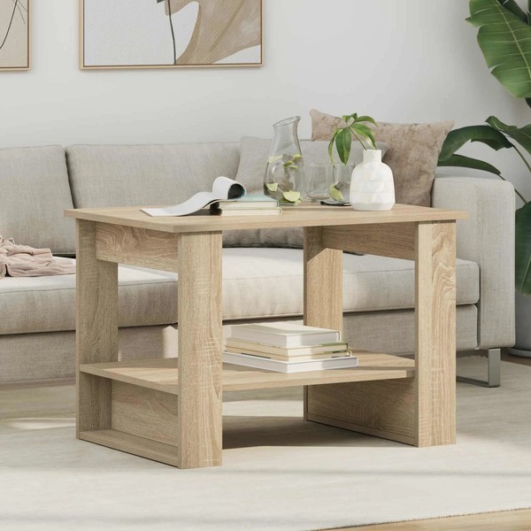 Couchtisch Sonoma-Eiche 72 X 50 X 50 Cm Holzwerkstoff-image