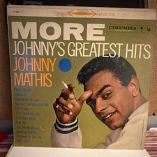 Johnny Mathis More Johnny's Greatest Hits LP Columbia 12" Vinyl 33 CS 8150