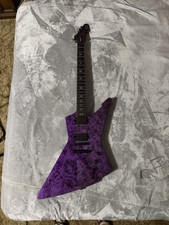Schecter E-1 apocalypse Guitar Purple Reign S...