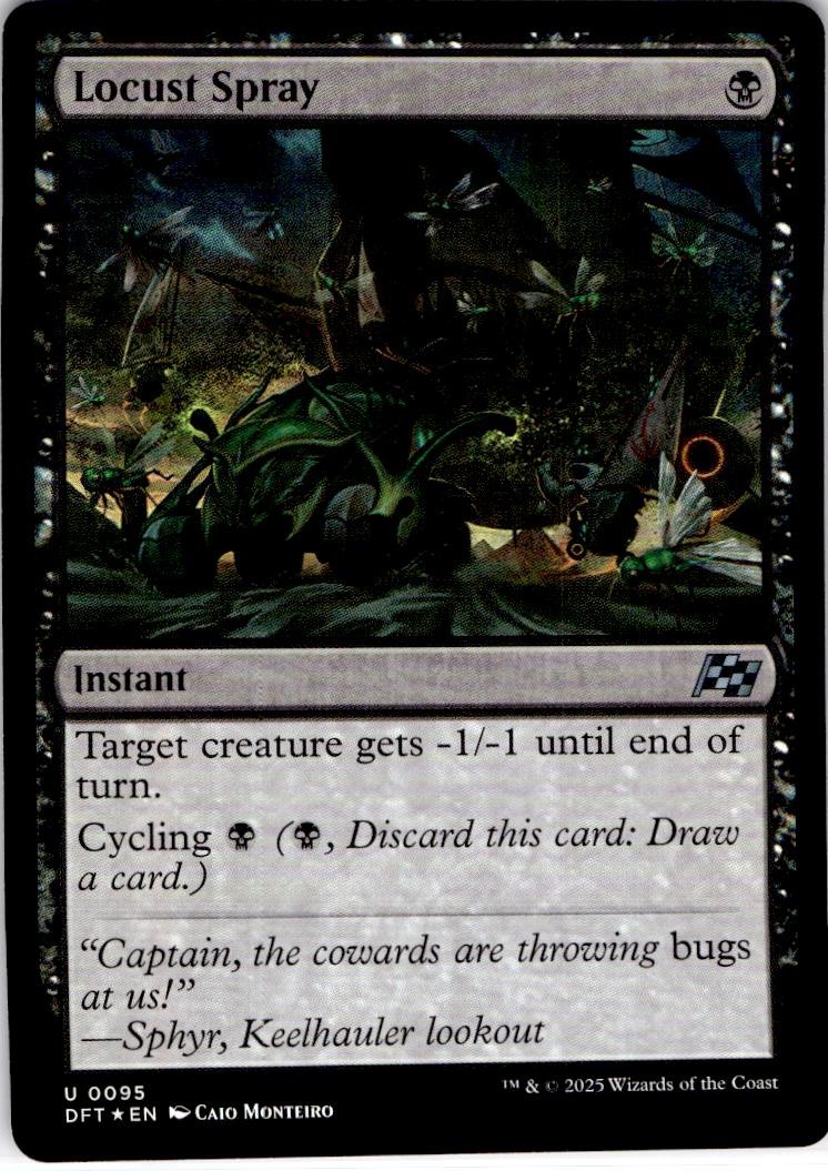 MTG Locust Spray Aetherdrift HOLO #95