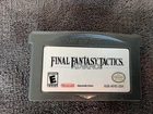 Final Fantasy Tactics Advance Nintendo Game Boy Advance Tested CART ONLY