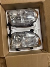 2007-2013 Toyota Tundra Right Left Pair Set Headlights Headlamp Oem Original