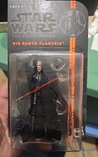 Darth Plagueis Star Wars Black series  18 figure 3.75 MOC 2013  Hasbro Rare
