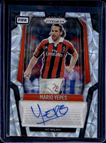 2025-26 Panini Prizm FIFA Mario Yepes Signatures Choice Prizm Auto #S-MY Milan