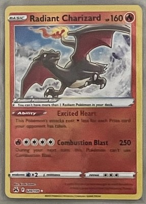 Radiant Charizard 020/159 Crown Zenith Holo