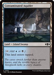 Contaminated Aquifer 353 Commander: Tarkir: Dragonstorm Common Land