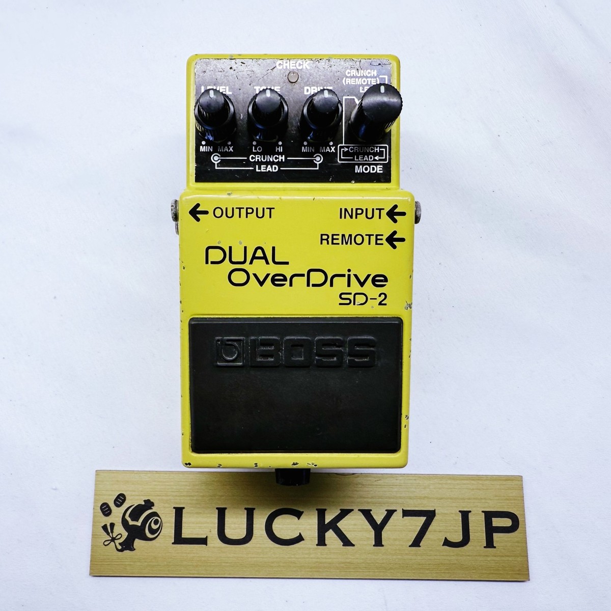 ★超美品・貴重★BOSS DUAL OverDrive SD-2 エフェクター レアエフェクター！BOSS DUAL OVER DRIVE SD-2 - けえすブログ