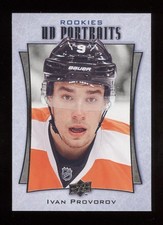2016-17 UPPER DECK UD PORTRAITS ROOKIE #P-86 IVAN PROVOROV