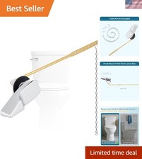 Universal Metal Toilet Handle with Flapper Chain for American Standard  More