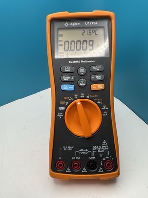 Keysight Agilent U1272A 4.5digit Handheld DMM, Tested Good, Calibrated Aug 2023