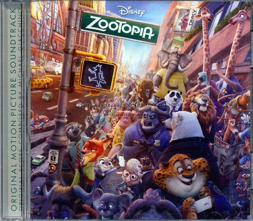 Michael Giacchino "ZOOTOPIA" Disney animated film score CD SEALED out of print - Picture 1 of 2