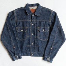 Levi's 507XX Big E Type 2 Denim Jacket 40 Made in Japan Dark Indigo