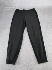 Athleta Joggers Womens 4 Textured Brooklyn Black