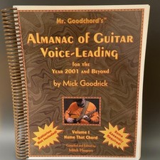 Almanac of Guitar Voice-Leading Vol 1 Mick Goodrick Jazz Guitar Book