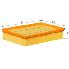 ORIGINAL® Alpha Filter Luftfilter für VW PASSAT B2 Variant PASSAT B1 Variant