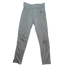 Nike Team Gray Baseball Pants Youth Small Swoosh LogoDescription:Nike Team ba