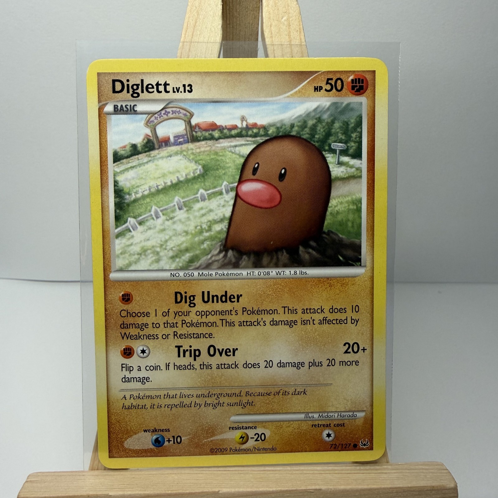 Diglett 72/127 Platinum Pokemon TCG