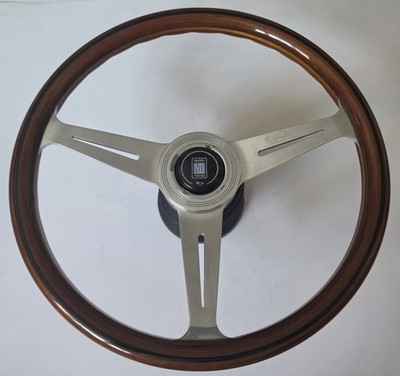 Original Nardi ''Classico'' poliert 365 mm Holzfelge Lenkrad Mercedes Boss