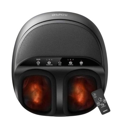 RENPHO Fußmassagegerät RF-FM059R Shiatsu mit Wärme Fernbed.