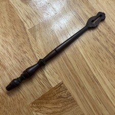 Antique Lace Bobbin Vintage Wood 6&rdquo; Granny Core