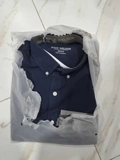 Mack Weldon 37.5 Oxford Shirt - Total Eclipse - Medium