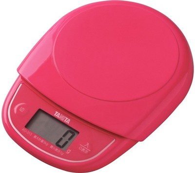 Tanita KD-313 PK Cooking Scale, Kitchen Cooking, Made in Japan, Pink 