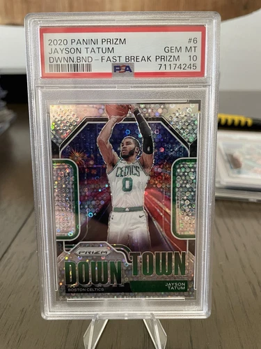 2020-21 Panini Prizm - Downtown Bound Jayson Tatum #6 Fast Break Prizm