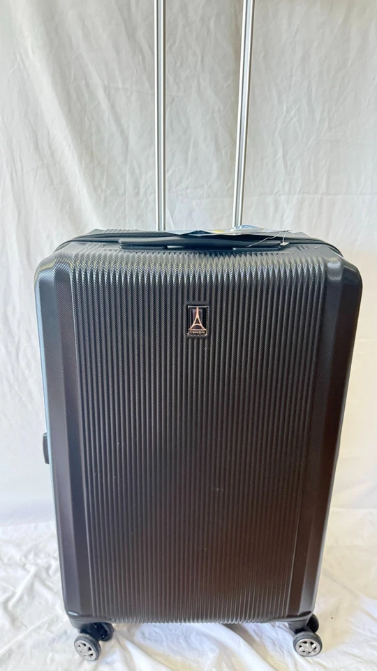 $540 New Travelpro WalkAbout 6 Expandable Hard side Spinner 25" Black Luggage - Image 4 of 4