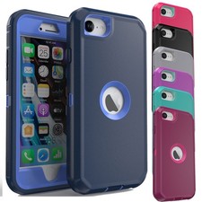 For Apple iPhone 7/7 Plus Heavy Duty Hybrid Shockproof Rugged Phone Case Cover