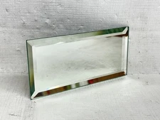 Circa 1915-1930 Car & Truck NEW Inside Rearview Mirror Beveled Glass 3" X 6-1/4"