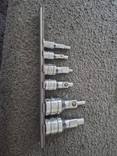 Snap-on 6pc Magnetic Adapter Extension Set Sxm212 Sxm222 Fxm112 Fxm118 Tmxm114