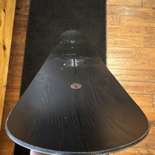 Burton Mystery Juice Wagon 157cm Camber Channel Mount Snowboard Black Gray