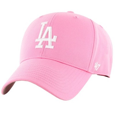 Cap für Mädchen, 47 Brand MLB Los Angeles Dodgers Jr Cap, Rosa