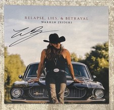 WARREN ZEIDERS SIGNED RELAPSE, LIES, & BETRAYAL VINYL LP RECORD - BECKETT COA WARREN ZEIDERS SIGNED RELAPSE, LIES, & BETRAYAL VINYL LP RECORD - BECKETT COA