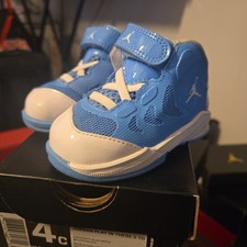 Air Jordan 'Play In These 2' TD Sneakers Size 4C University Blue 510584-400