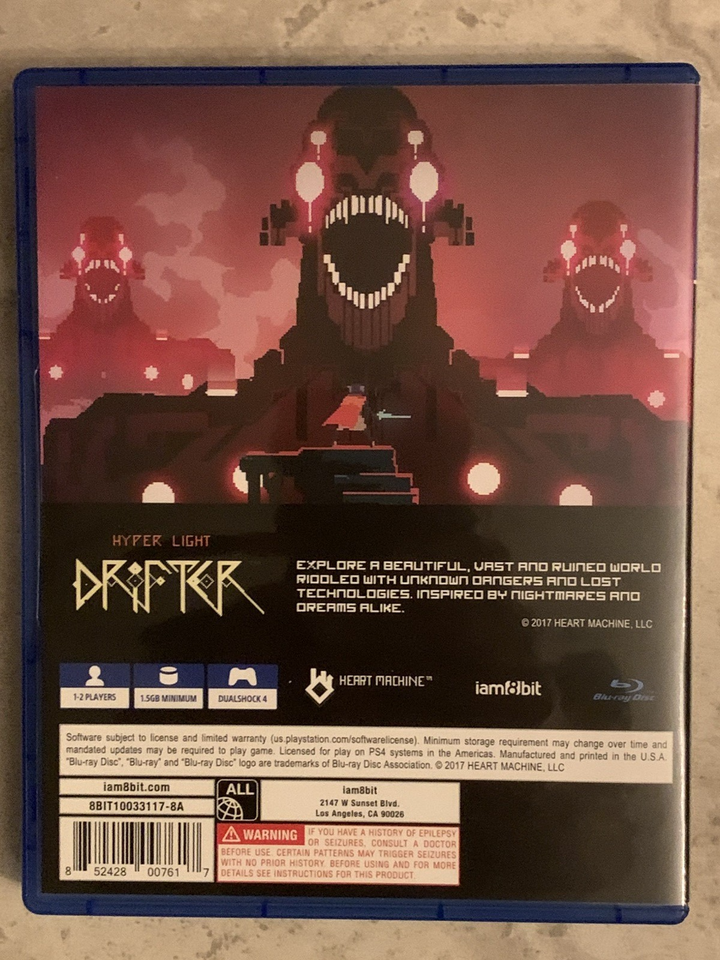 CARTO PS4 - Édition USA Iam8Bit - Neuf Sous Blister - Jeu Aventure