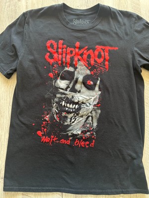 Slipknot ''Wait and Bleed'' T Shirt Mens Black Size Medium